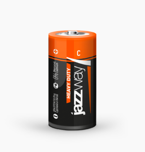 Элемент питания JAZZway Heavy Duty  R14 (кратно 2)