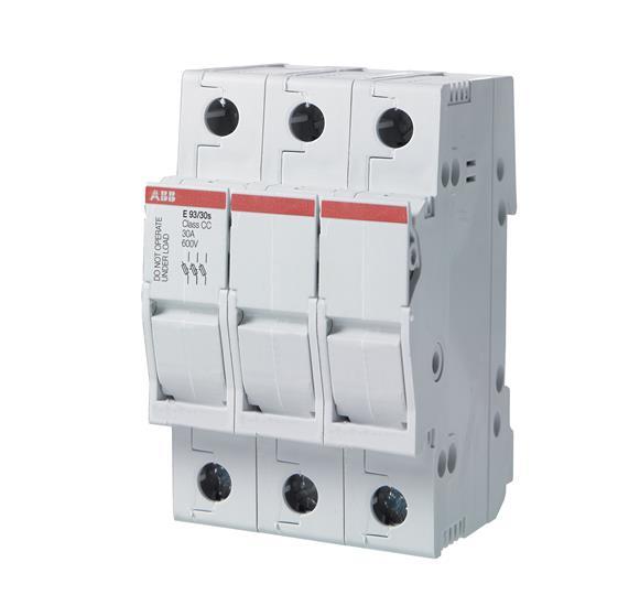 Выключатель-разъеденитель с предохранителем  3П   50А  ABB  E93/50